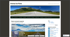 Desktop Screenshot of animalderuta.com